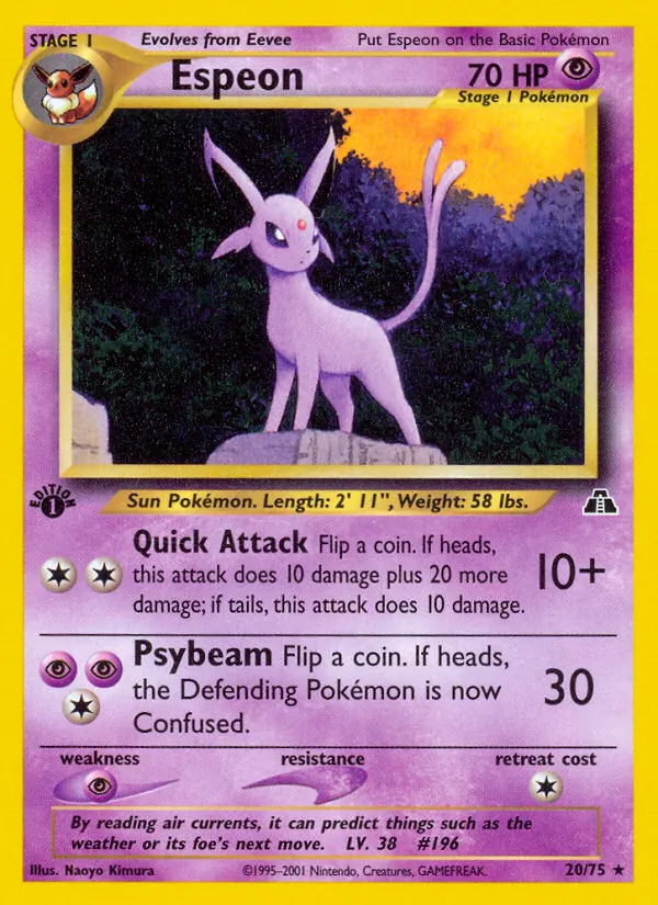 Espeon #20/75