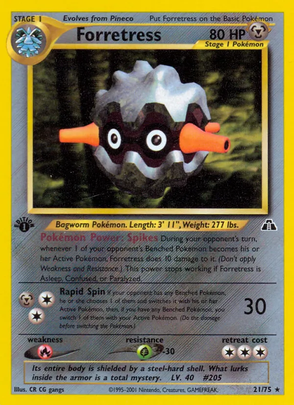 Forretress #21/75