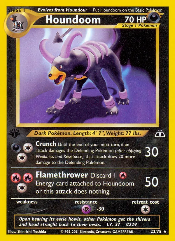 Houndoom #23/75