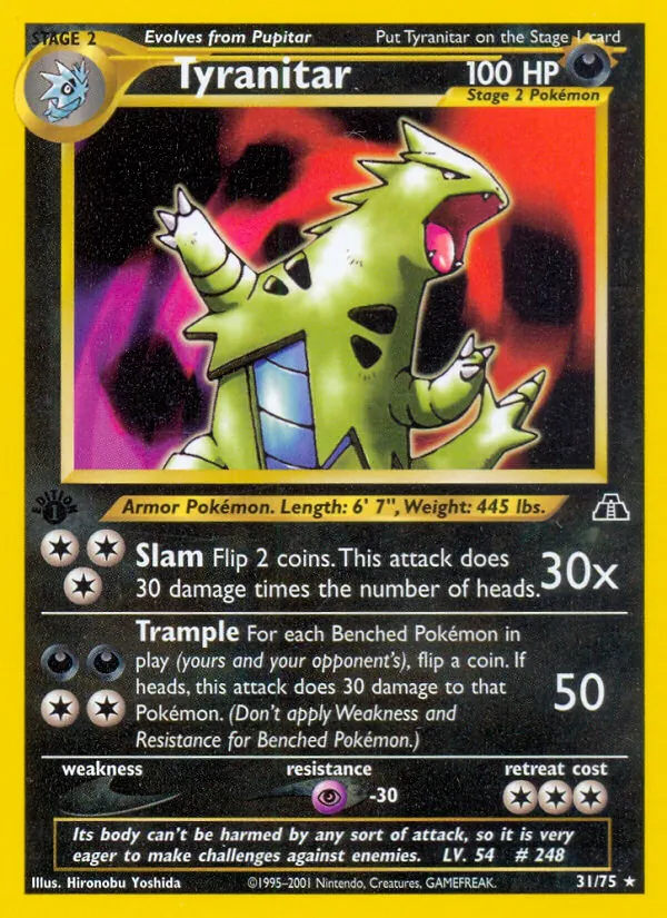Tyranitar #31/75
