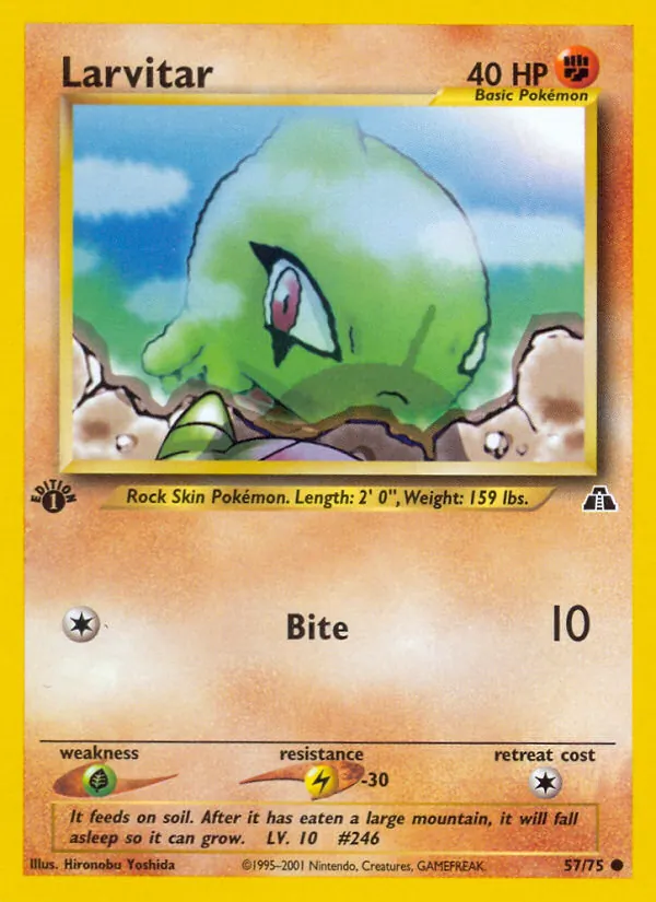 Larvitar #57/75
