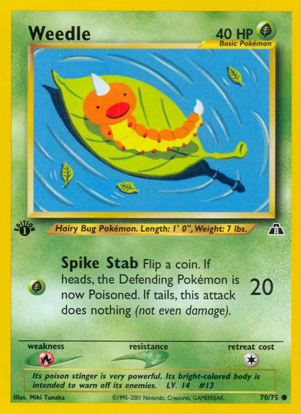 Weedle #70/75