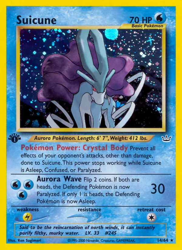 Suicune #14/64