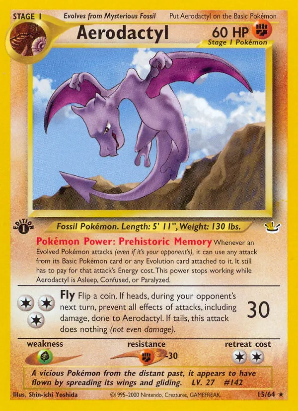 Aerodactyl #15/64
