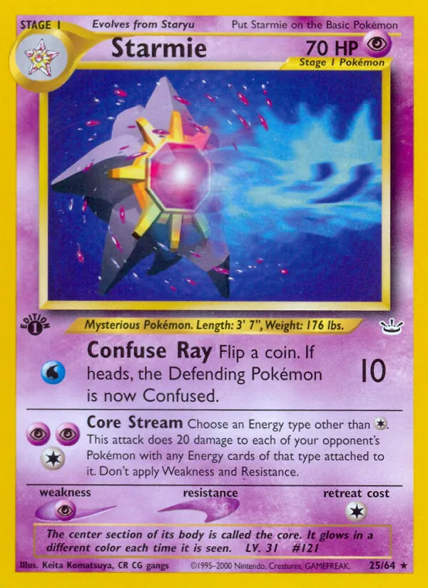 Starmie #25/64