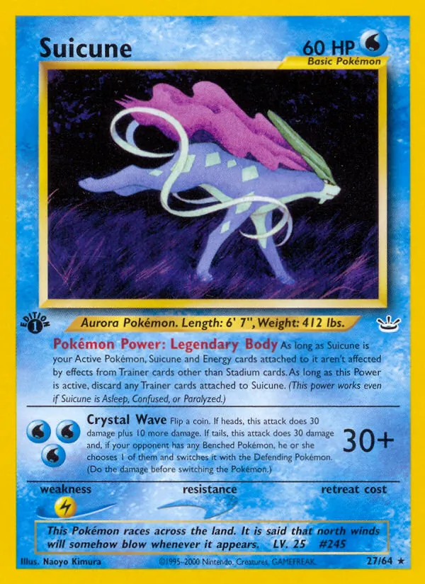 Suicune #27/64