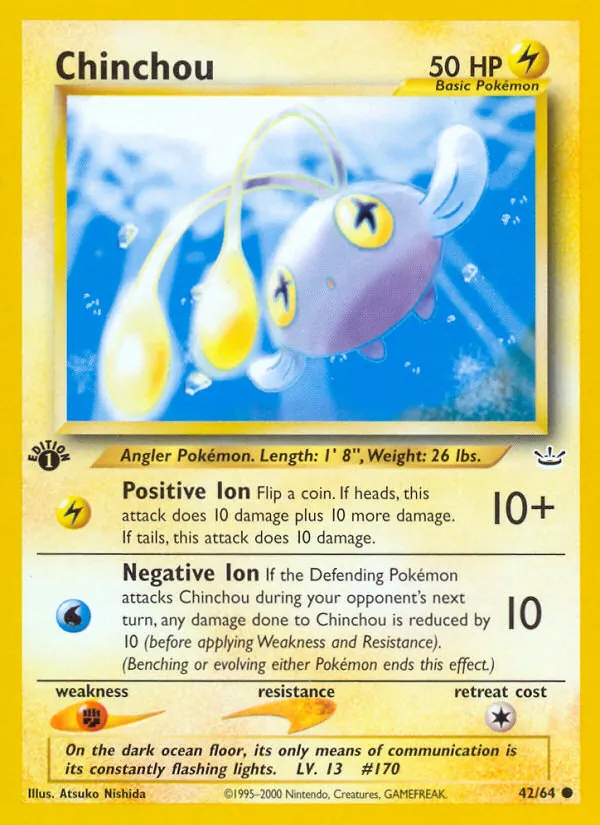 Chinchou #42/64