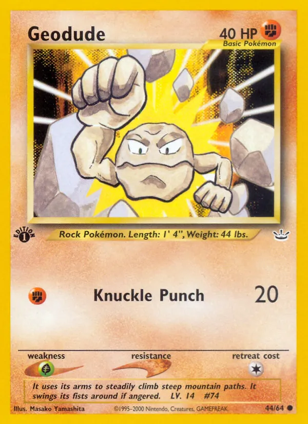 Geodude #44/64