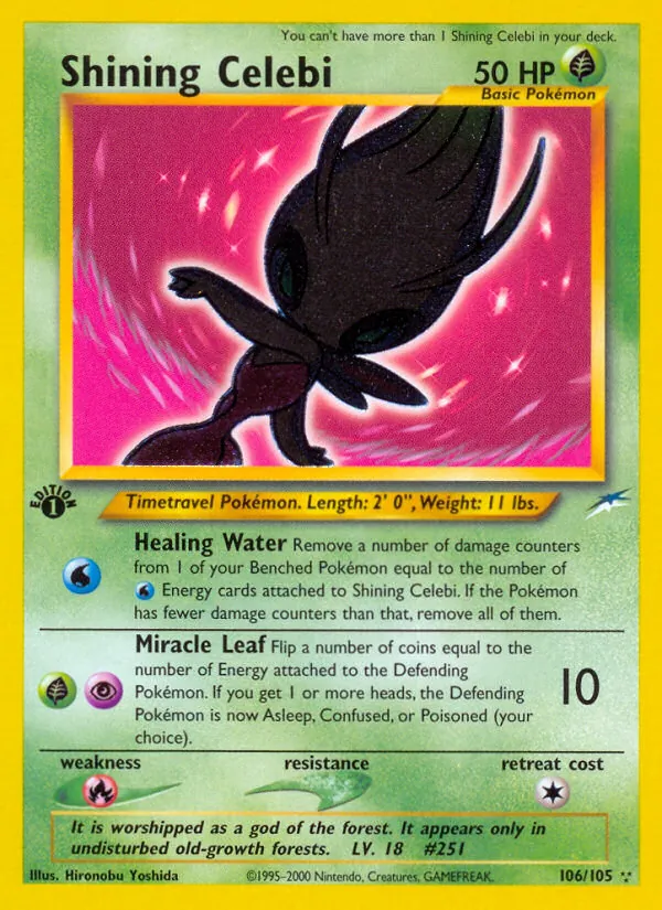 Shining Celebi #106/105