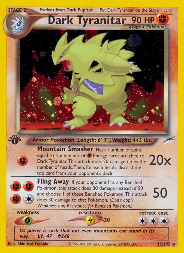Dark Tyranitar #11/105