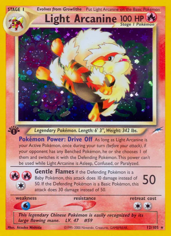 Light Arcanine #12/105