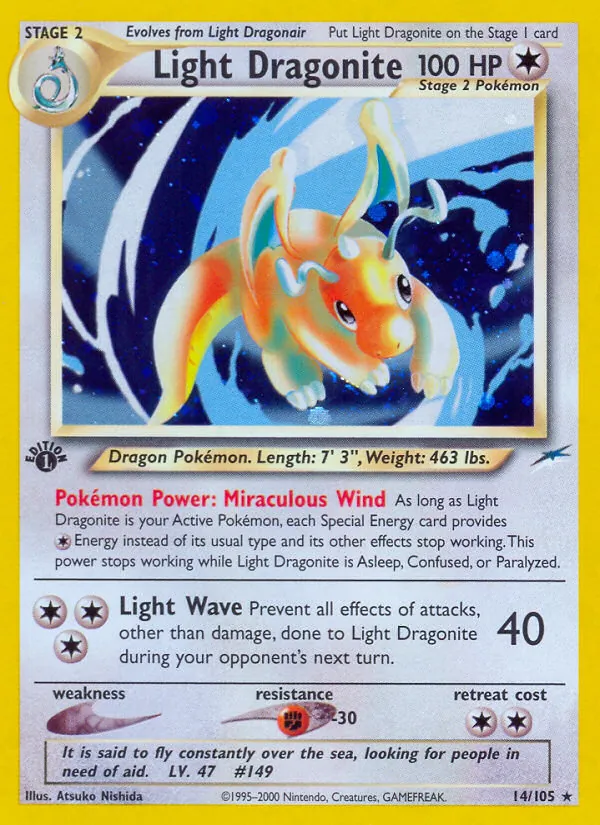 Light Dragonite #14/105
