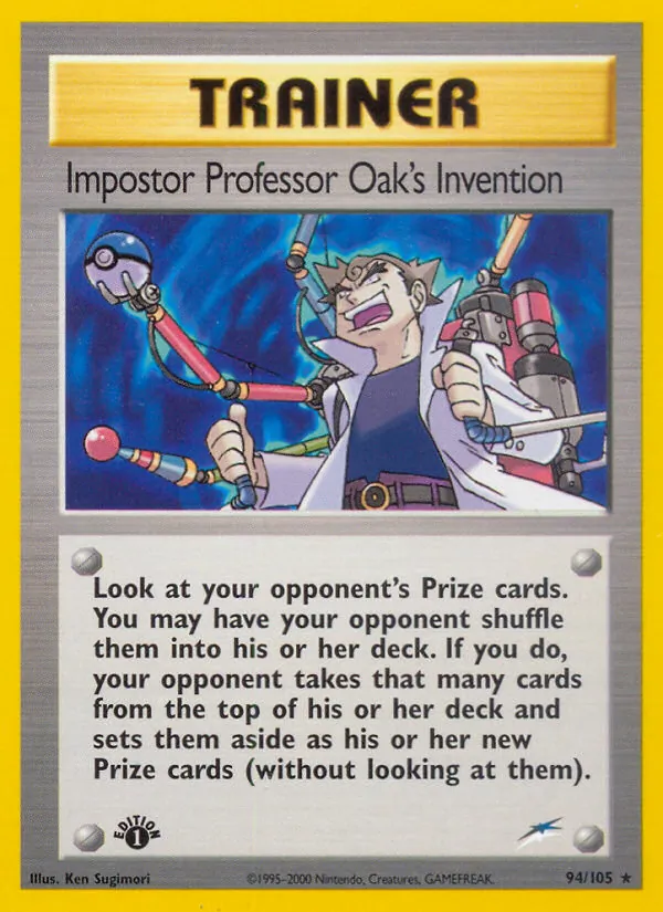 Impostor Professor Oak's Invention #94/105
