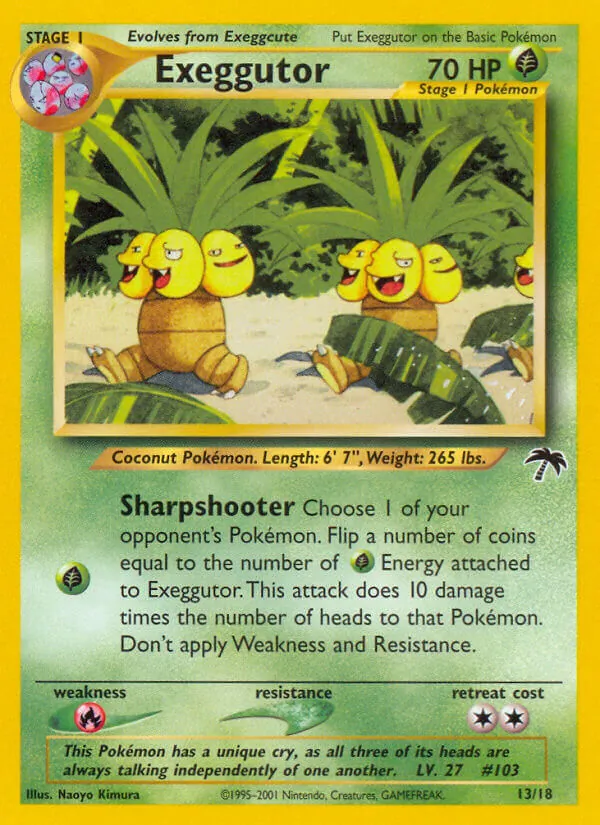 Exeggutor #13/18