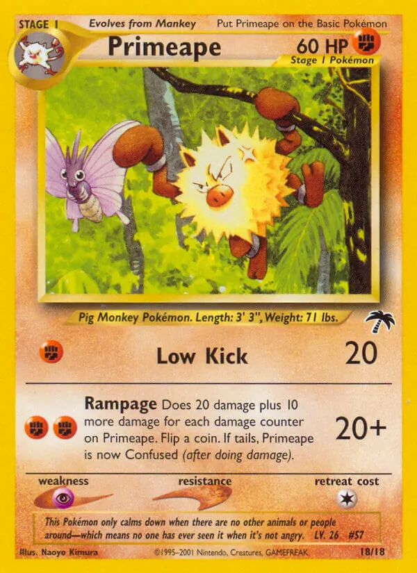 Primeape #18/18
