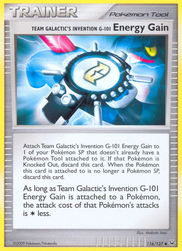 Team Galactic's Invention G-101 Energy Gain #116/127