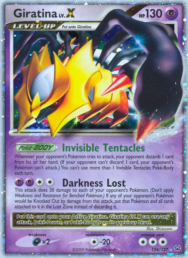 Giratina LV.X #124/127