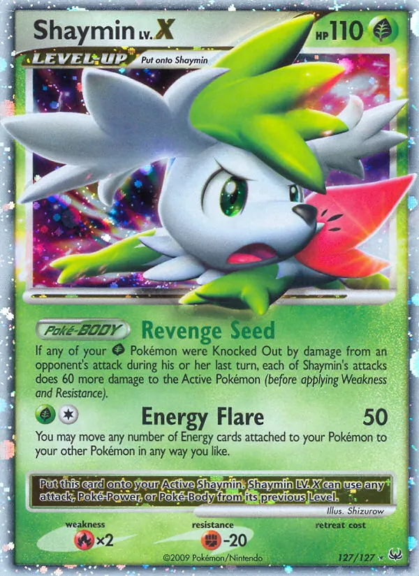 Shaymin LV.X #127/127