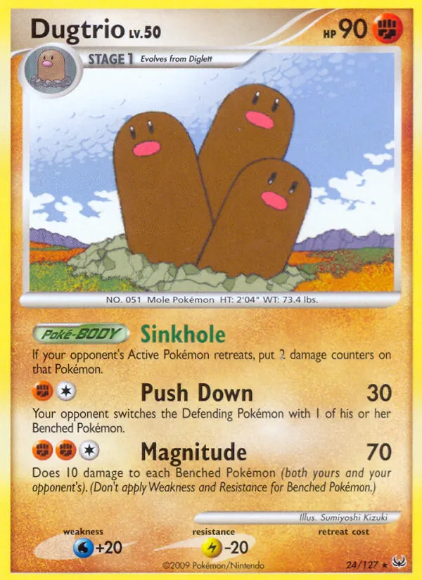 Dugtrio #24/127