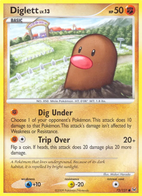 Diglett #72/127
