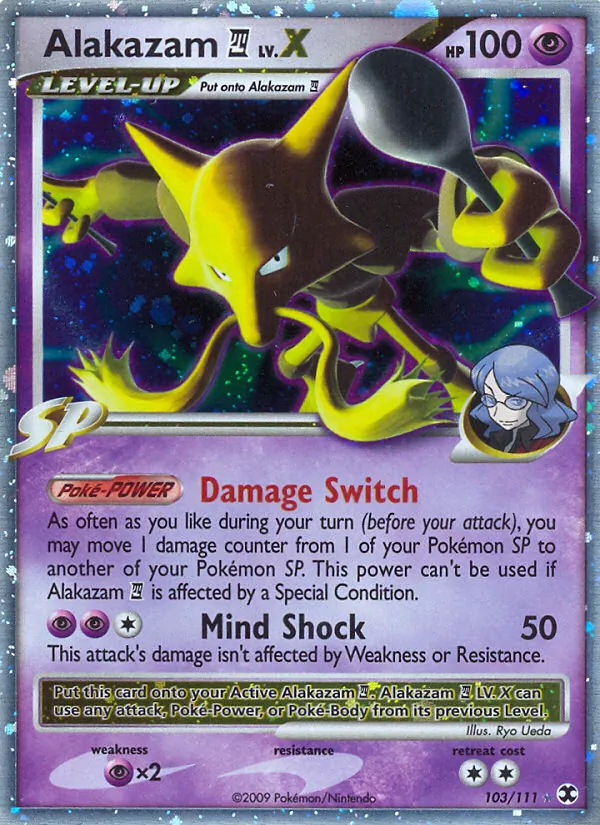 Alakazam E4 LV.X #103/111