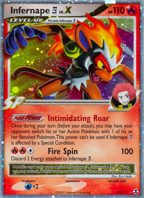 Infernape E4 LV.X #108/111