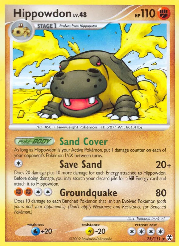 Hippowdon #25/111