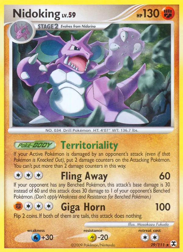 Nidoking #29/111