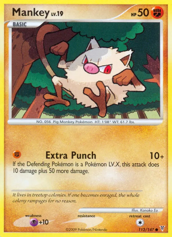 Mankey #112/147