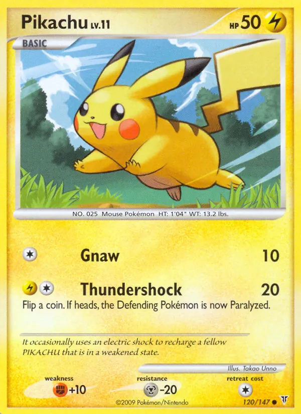 Pikachu #120/147
