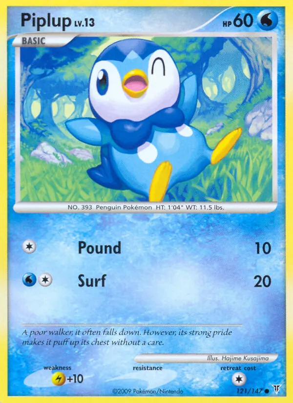 Piplup #121/147