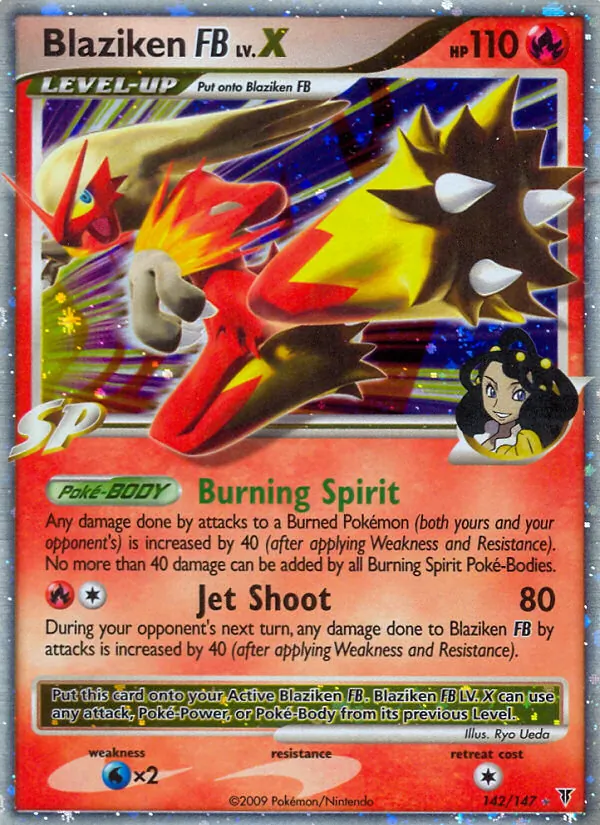 Blaziken FB LV.X #142/147