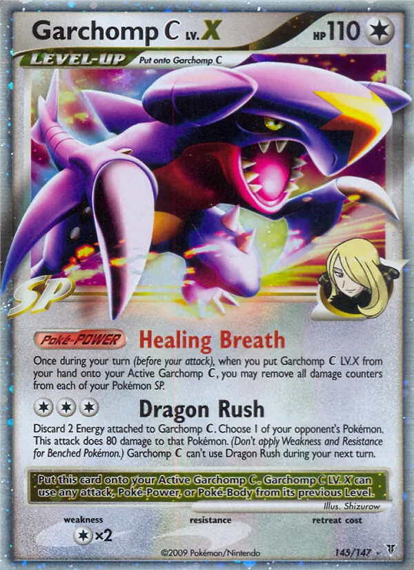Garchomp C LV.X #145/147