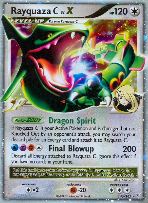 Rayquaza C LV.X #146/147