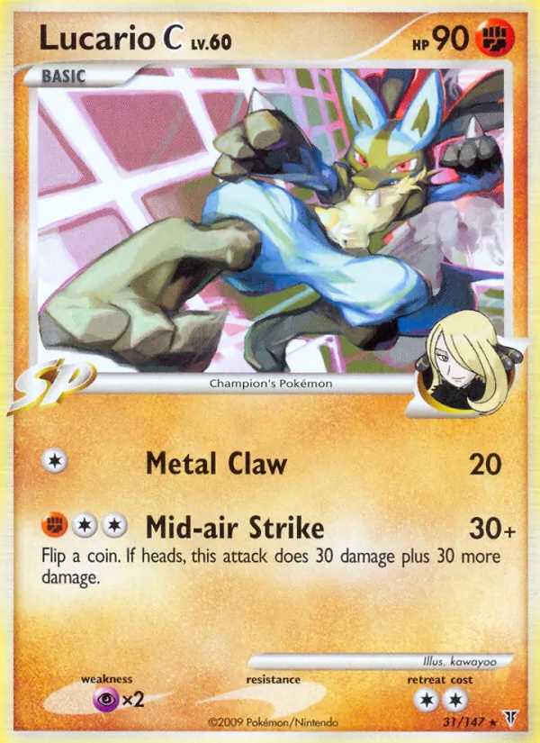 Lucario C #31/147