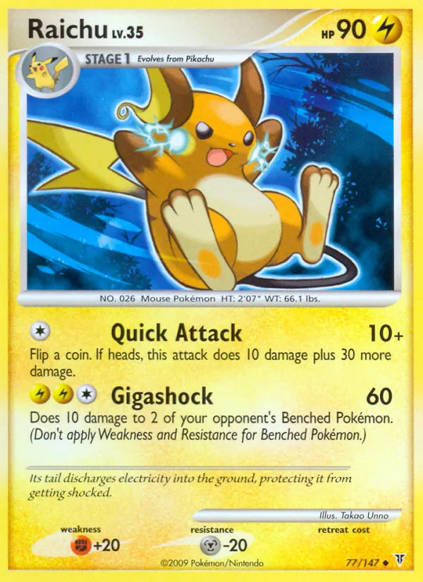 Raichu #77/147