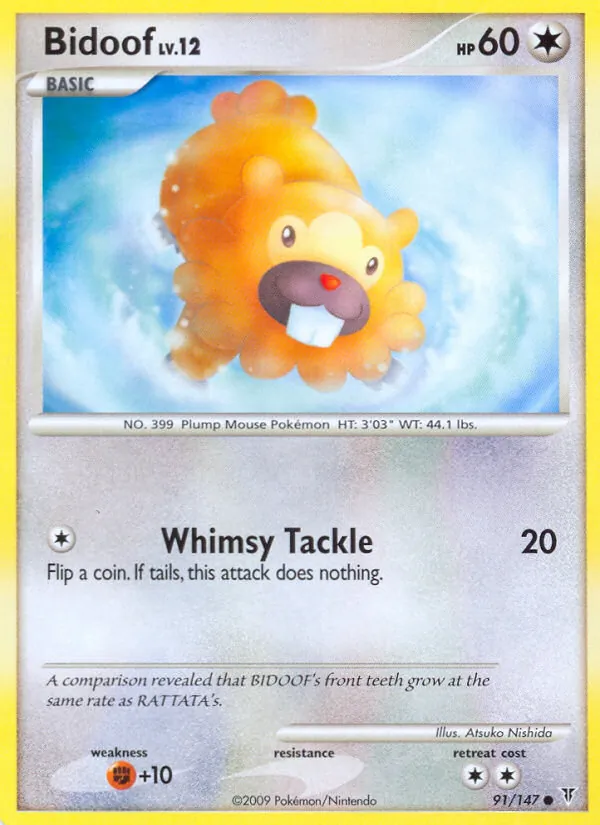 Bidoof #91/147