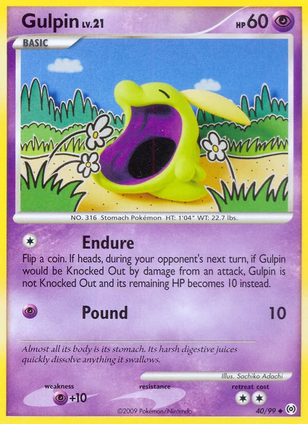 Gulpin #40/99