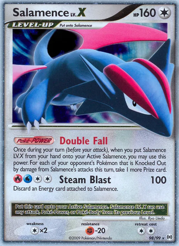 Salamence LV.X #98/99