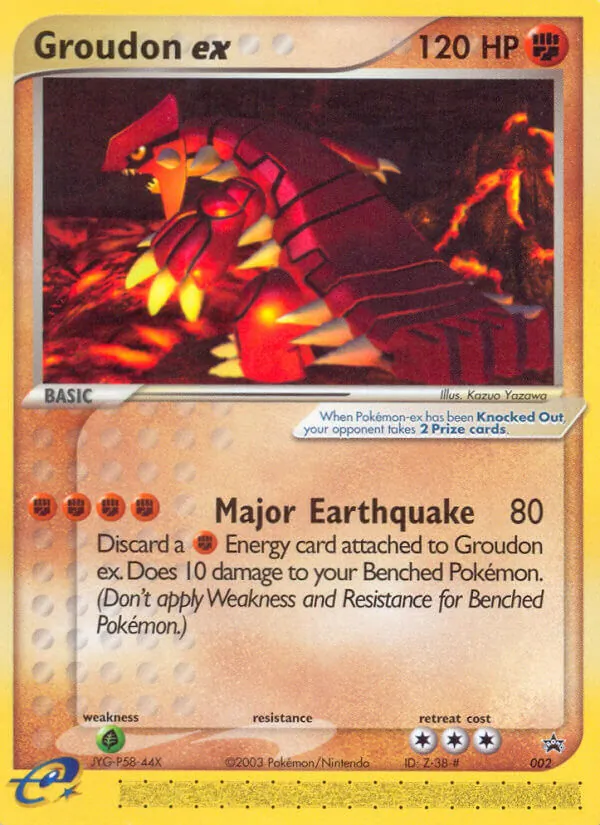 Groudon ex #2/40
