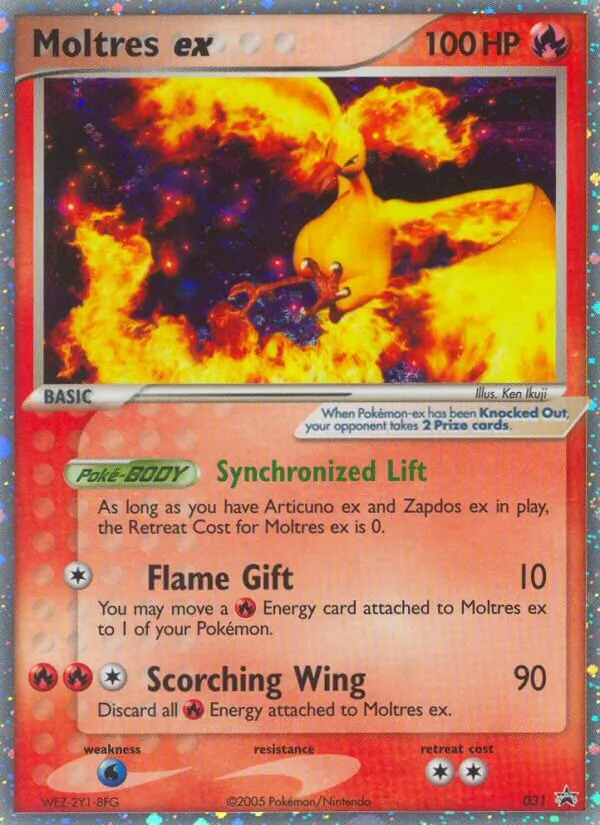 Moltres ex #31/40