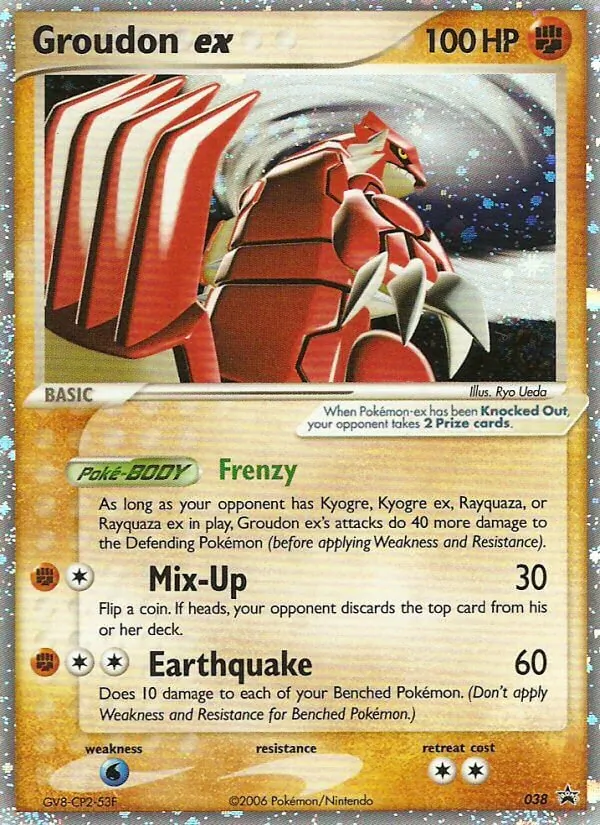 Groudon ex #38/40