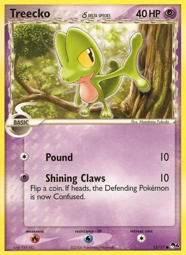Treecko δ #15/17
