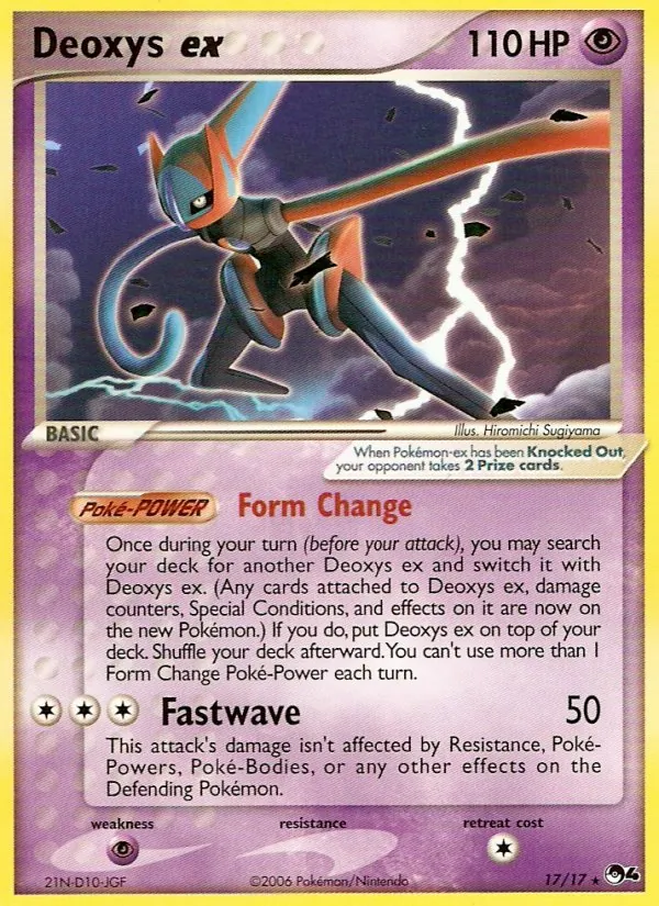 Deoxys ex #17/17