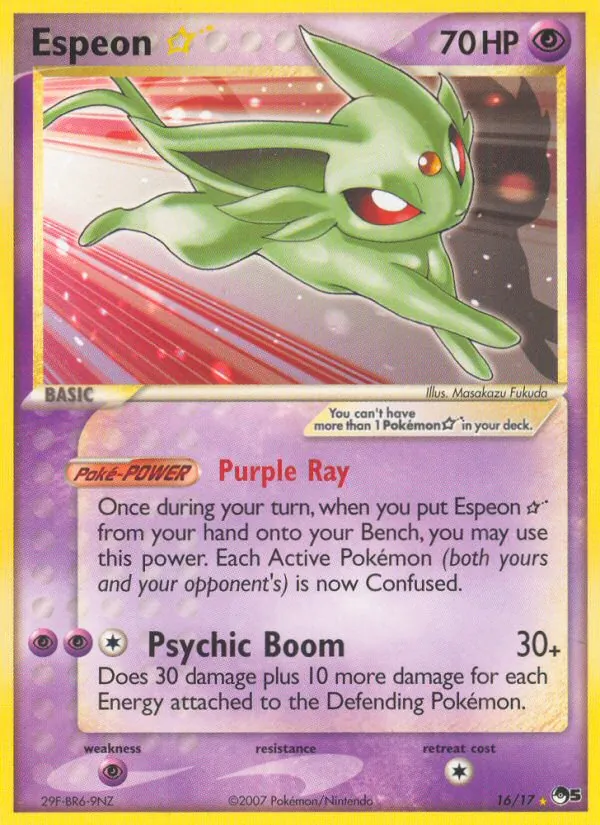 Espeon ★ #16/17