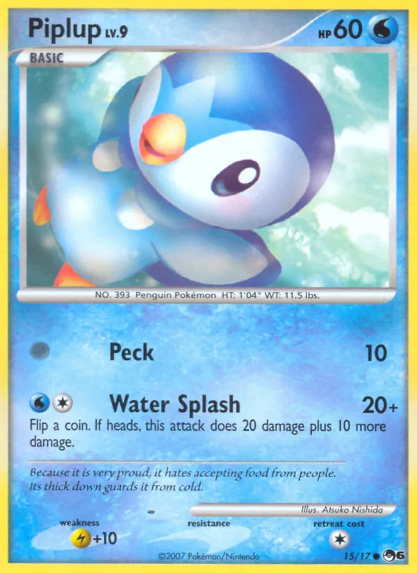 Piplup #15/17