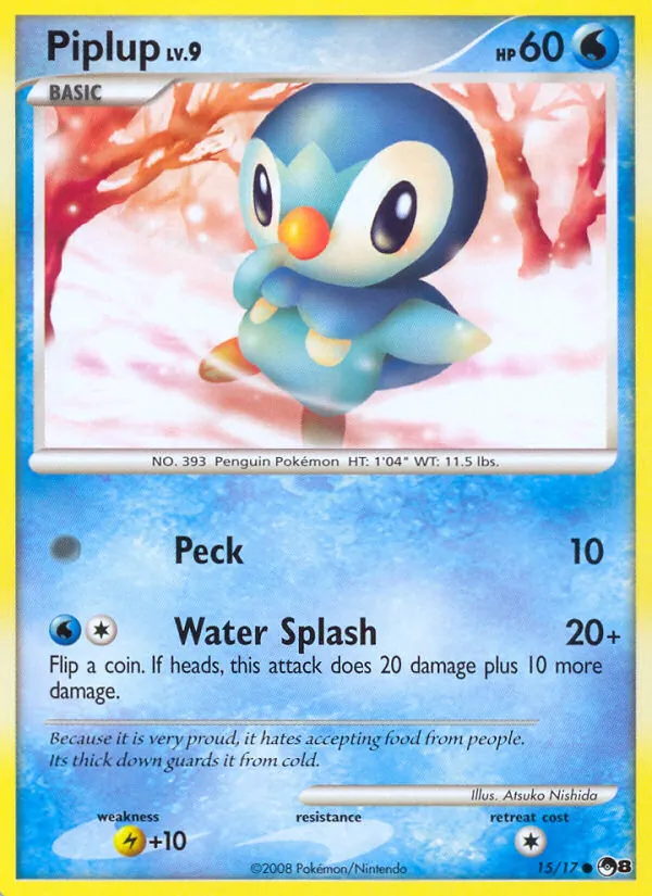 Piplup #15/17