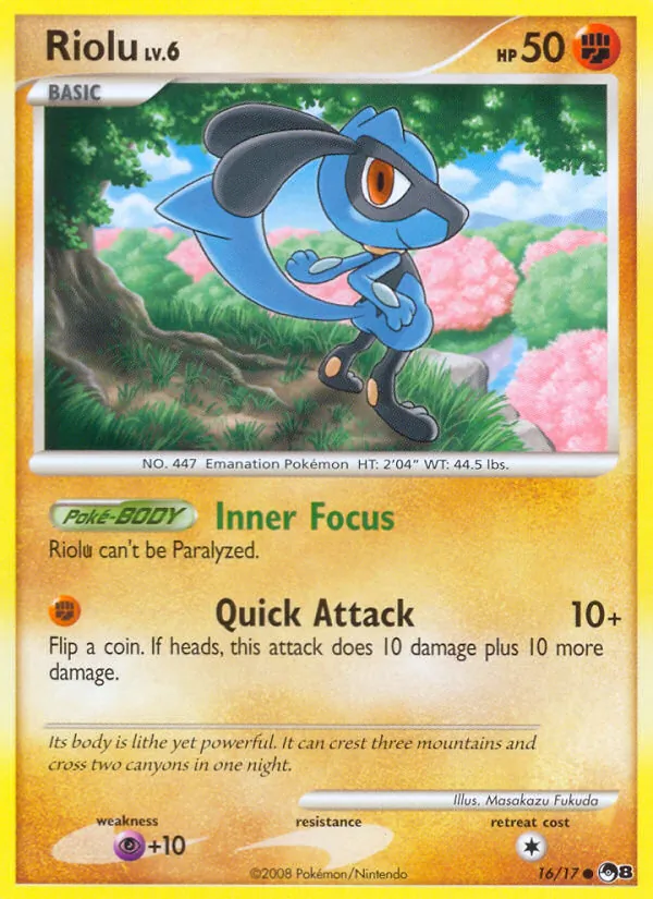 Riolu #16/17