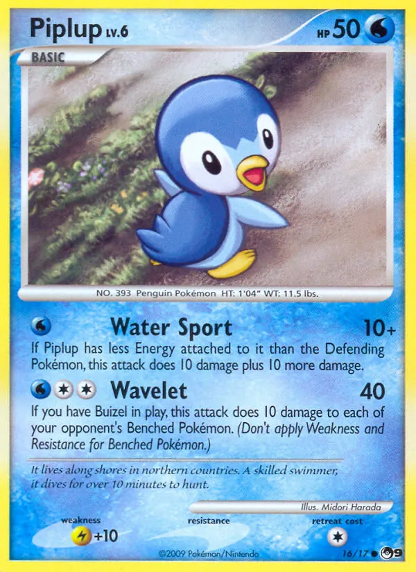 Piplup #16/17