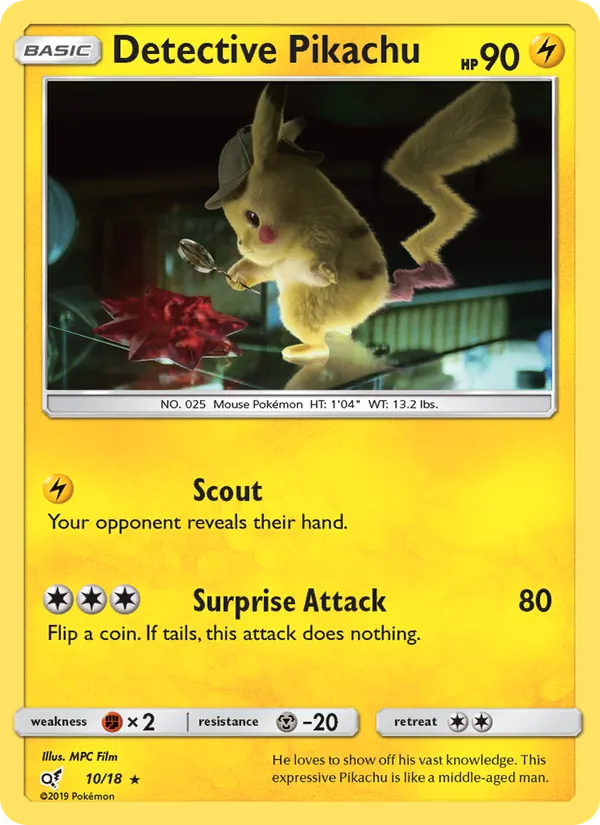 Detective Pikachu #10/18
